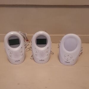 V Tech Baby Monitor Set Of 3